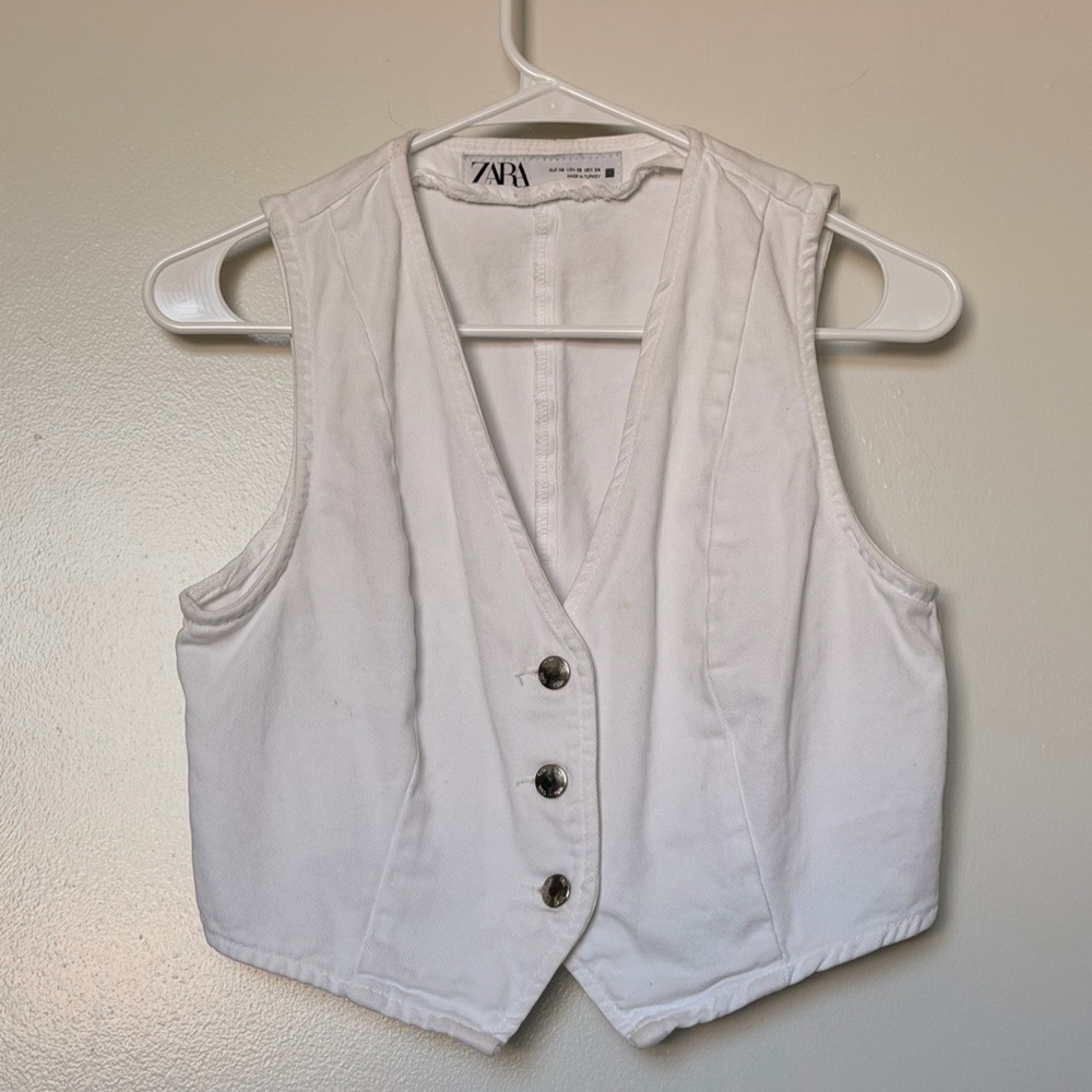 Short Denim Vest